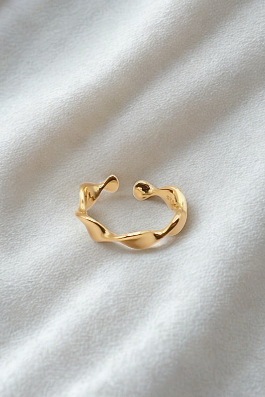 Liquid Wave Ring - Gold Edition
