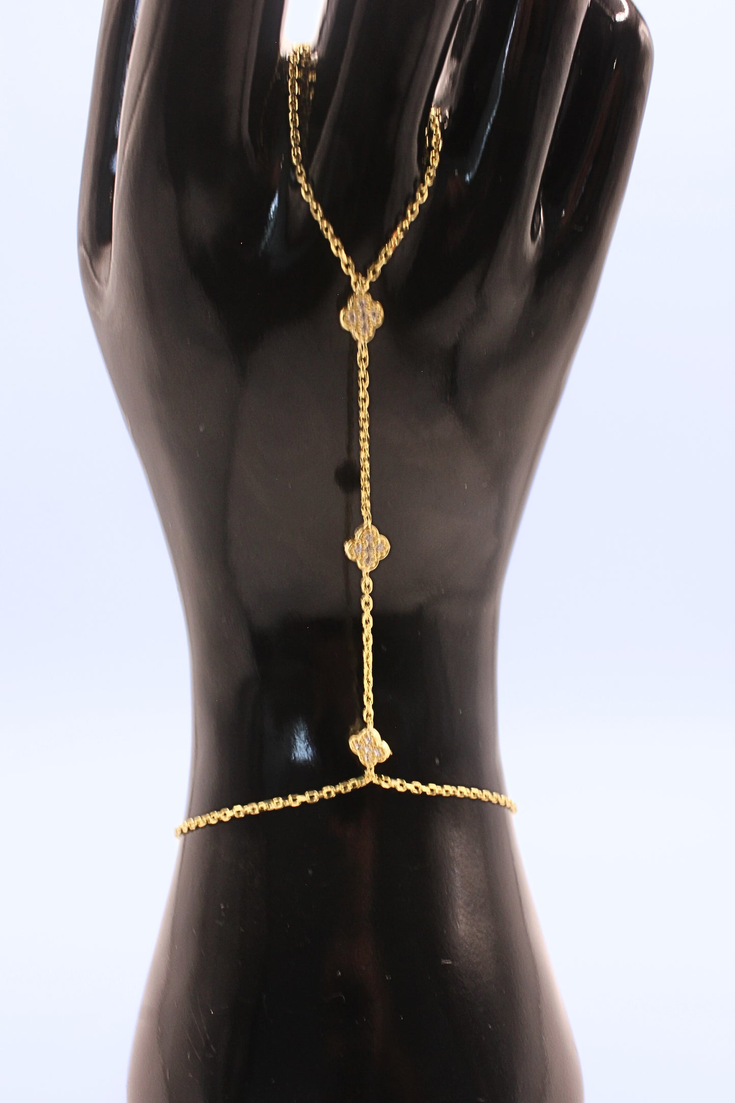 925 Sterling Silver Starfall Hand Chain