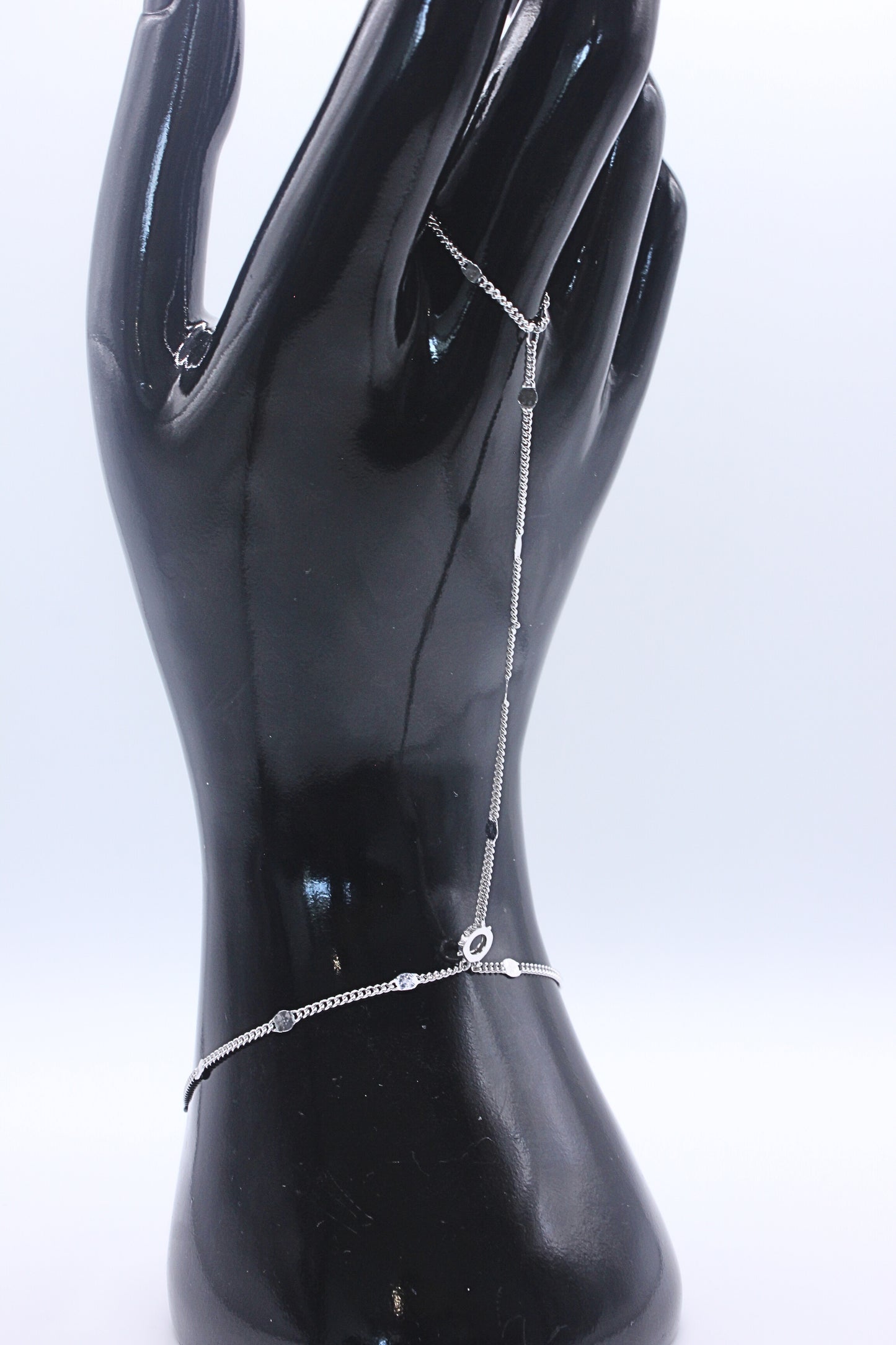 925 Sterling Silver Sun-Wheel Hand Chain