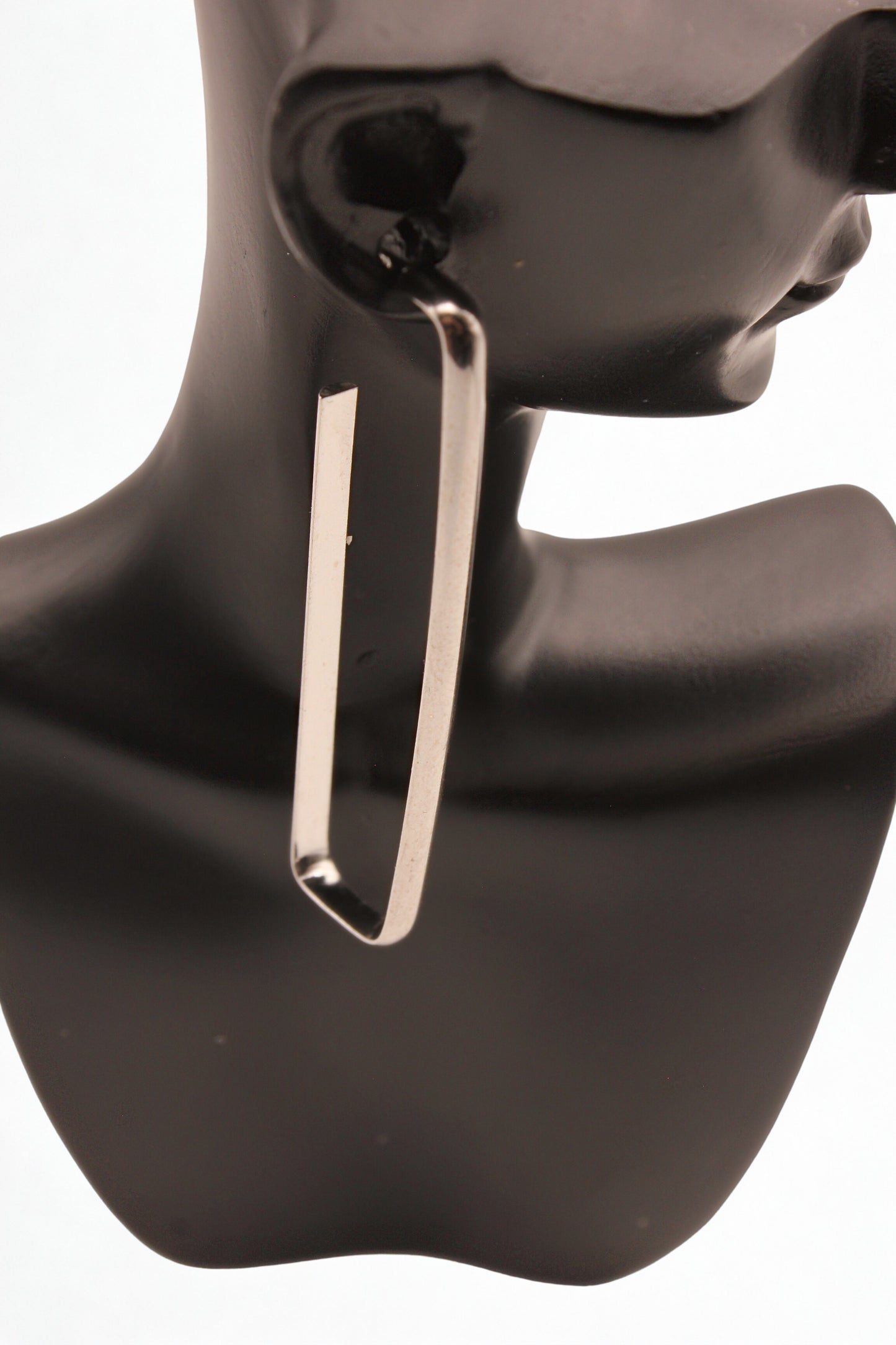 925 Sterling Silver Minimalist Frame Earrings