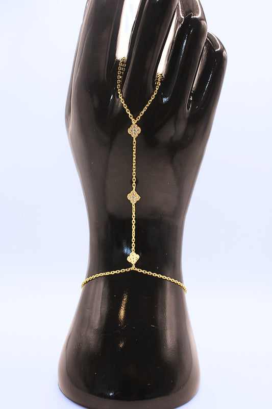 925 Sterling Silver Starfall Hand Chain