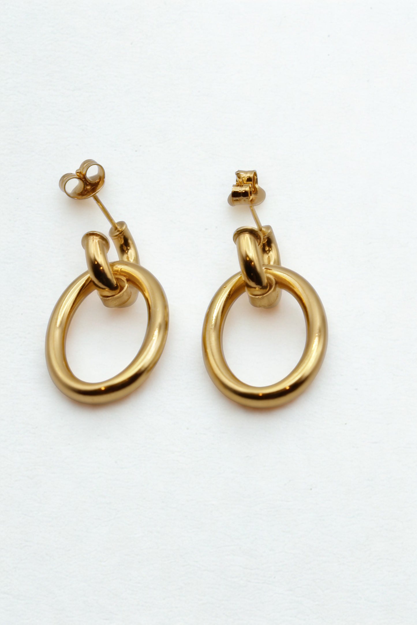 925 Sterling Silver Eternal Hoop Earrings (Bold Round)