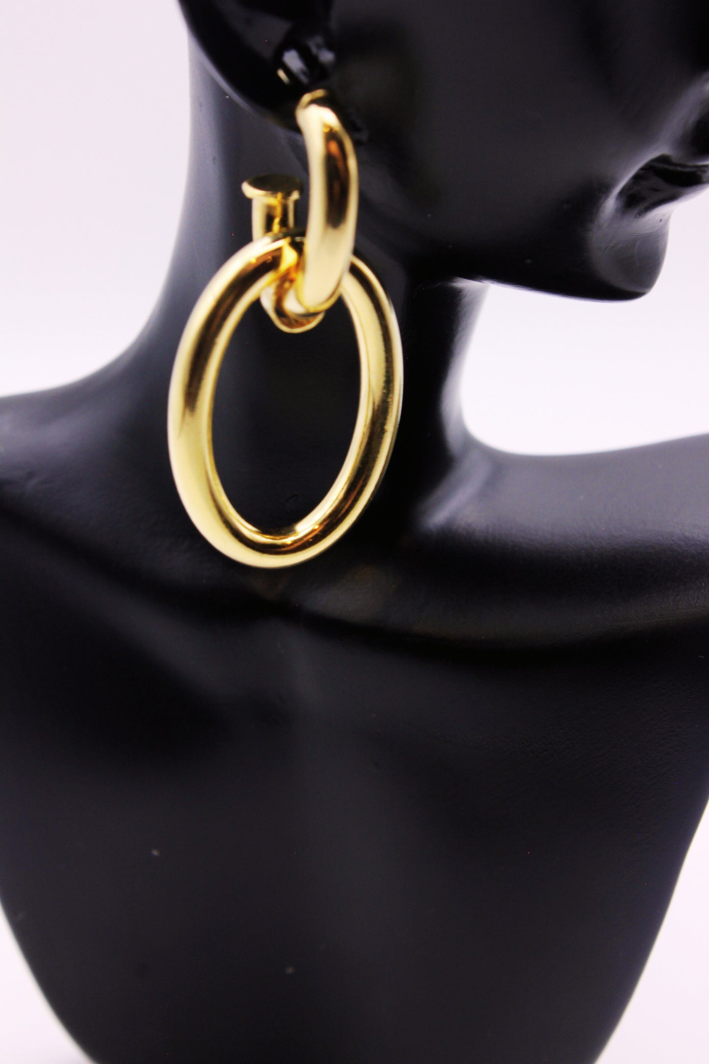 925 Sterling Silver Eternal Hoop Earrings (Bold Round)